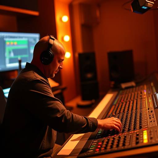 Mixing Engineer at Mixing Console