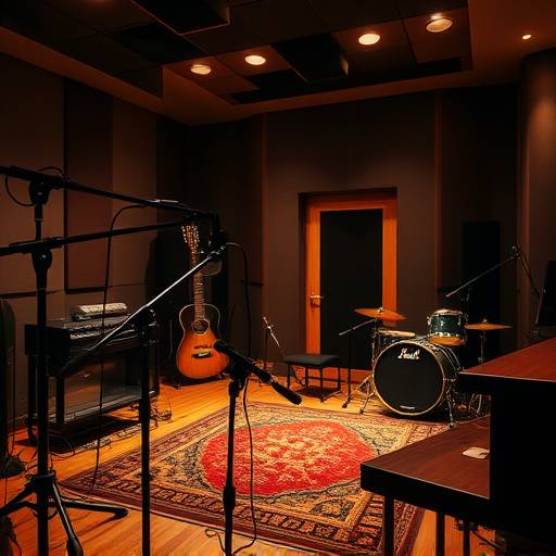 Recording Session in SoundWave Studios